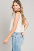 Allie Rose, Linen Square Neck Tank