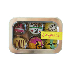 Kate's Magnets, California Magnet - Six Pack