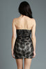 Sequin Accent Lace Dress