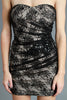 Sequin Accent Lace Dress