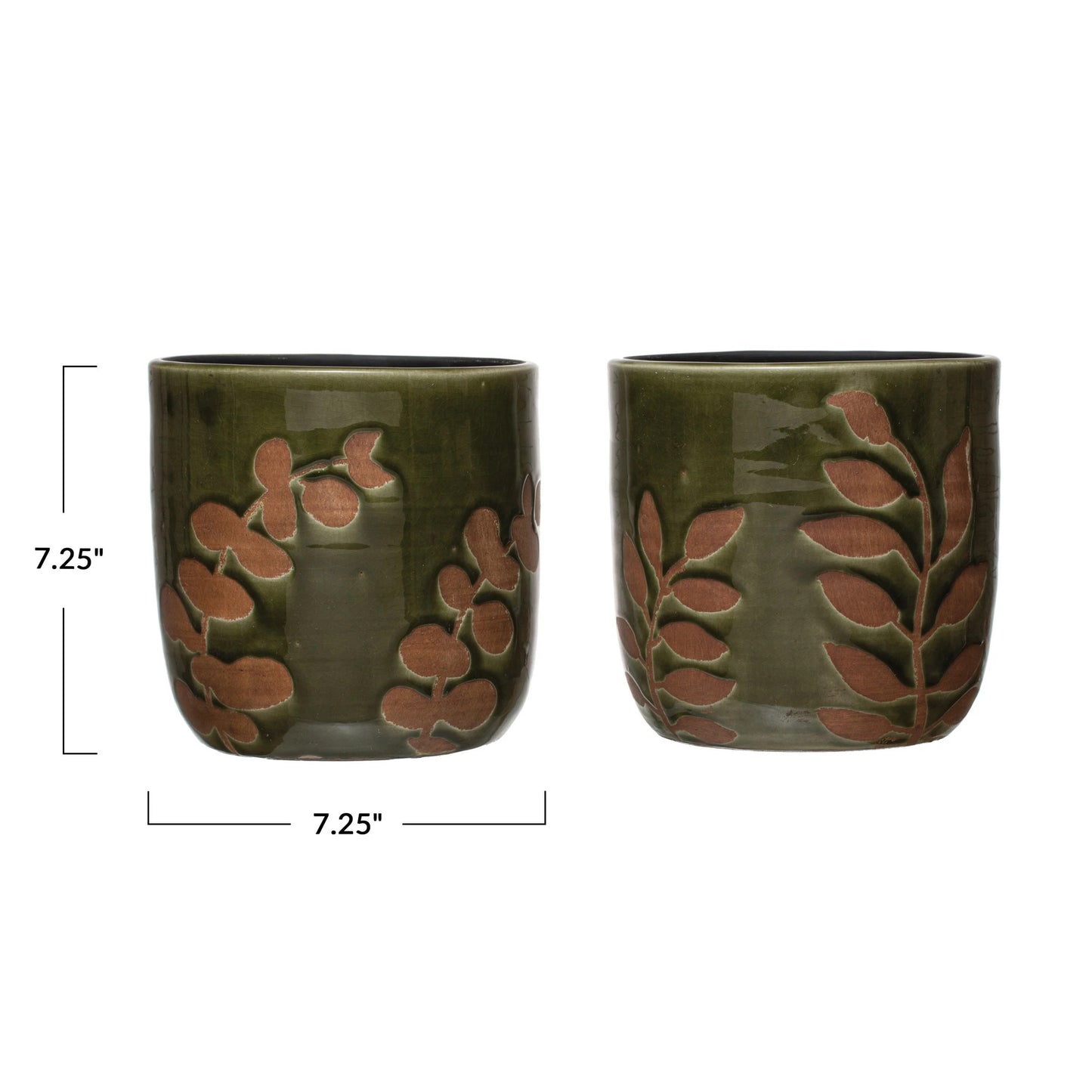 Terracotta Planter with Foliage