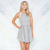 Finders Keepers, Dr. Love Dress in Black/Sheer White