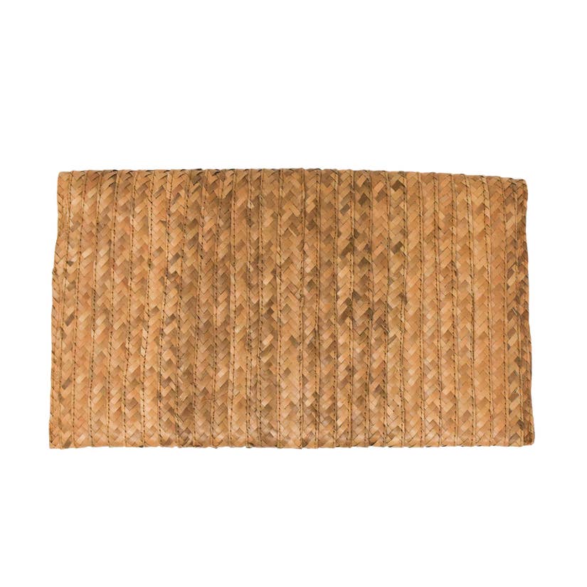 Poppy + Sage, Handwoven Elsa Clutch in Caramel - Boutique Dandelion