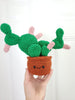 Crochet Cactus Plant Plush