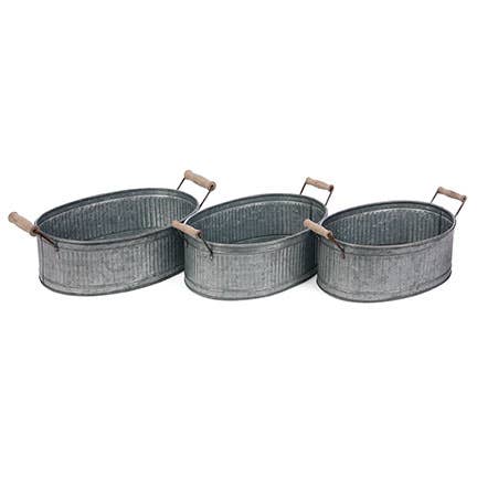 Willow Group, Metal Tub, Home Goods, Boutique Dandelion, Boutique Dandelion - Boutique Dandelion