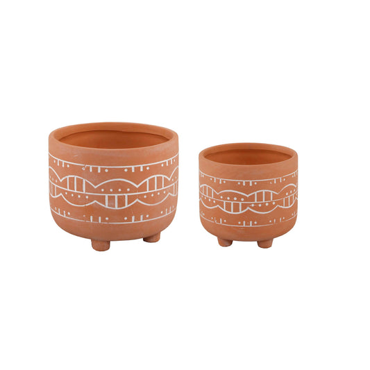 Navajo Footed Planter