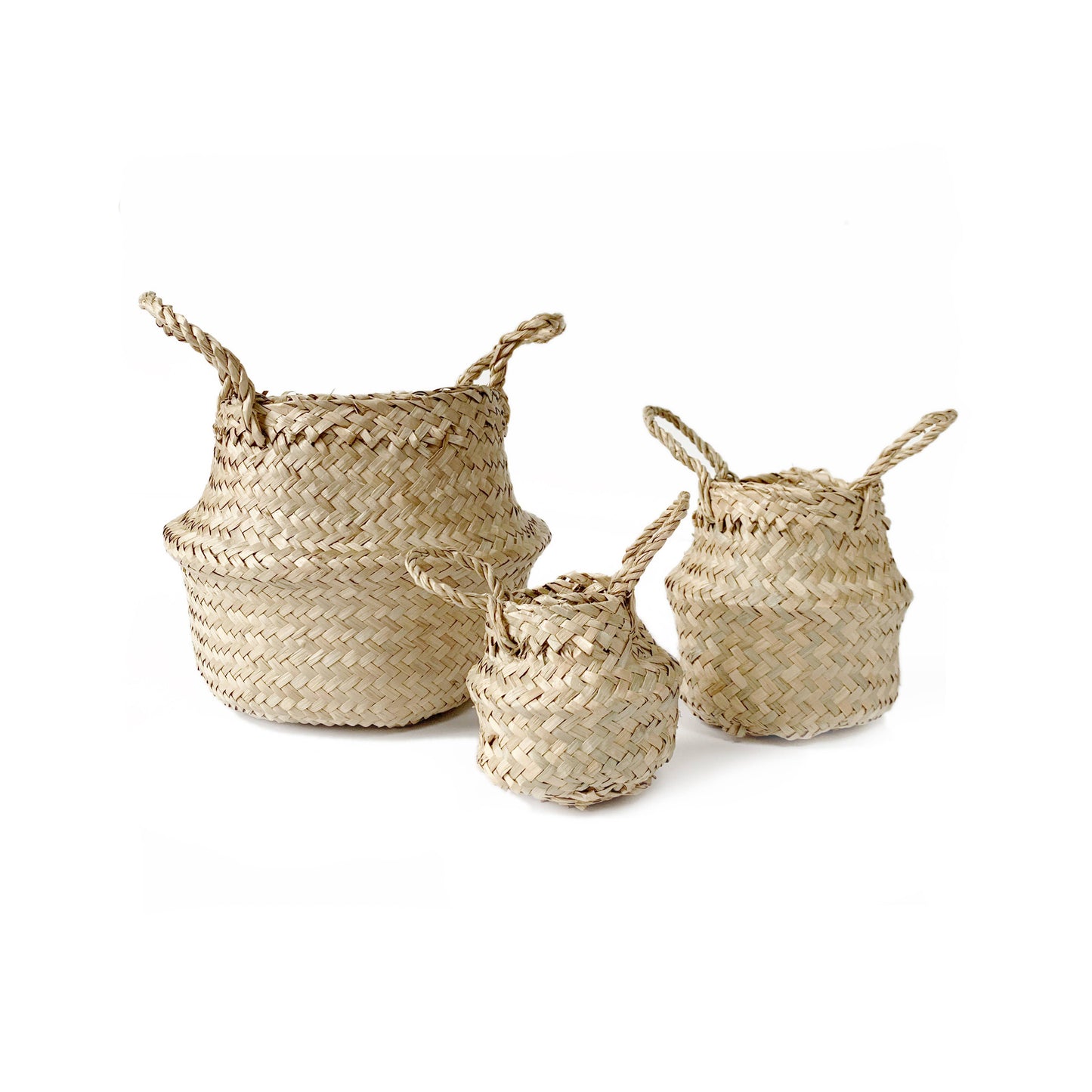Pillowpia, Boho Tabletop Belly Basket
