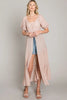 Allie Rose, Romantic Woven Duster