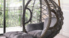 Brown Teardrop Swing Chair