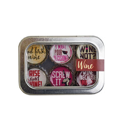 Kate's Magnets, Wine Magnet - Six Pack